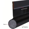 1-4pcs Door Seal Strip Self Adhesive Soundproof Foam Rubber Weatherstrip Adjustable Under Door Sweep Gap Draft Stopper 2
