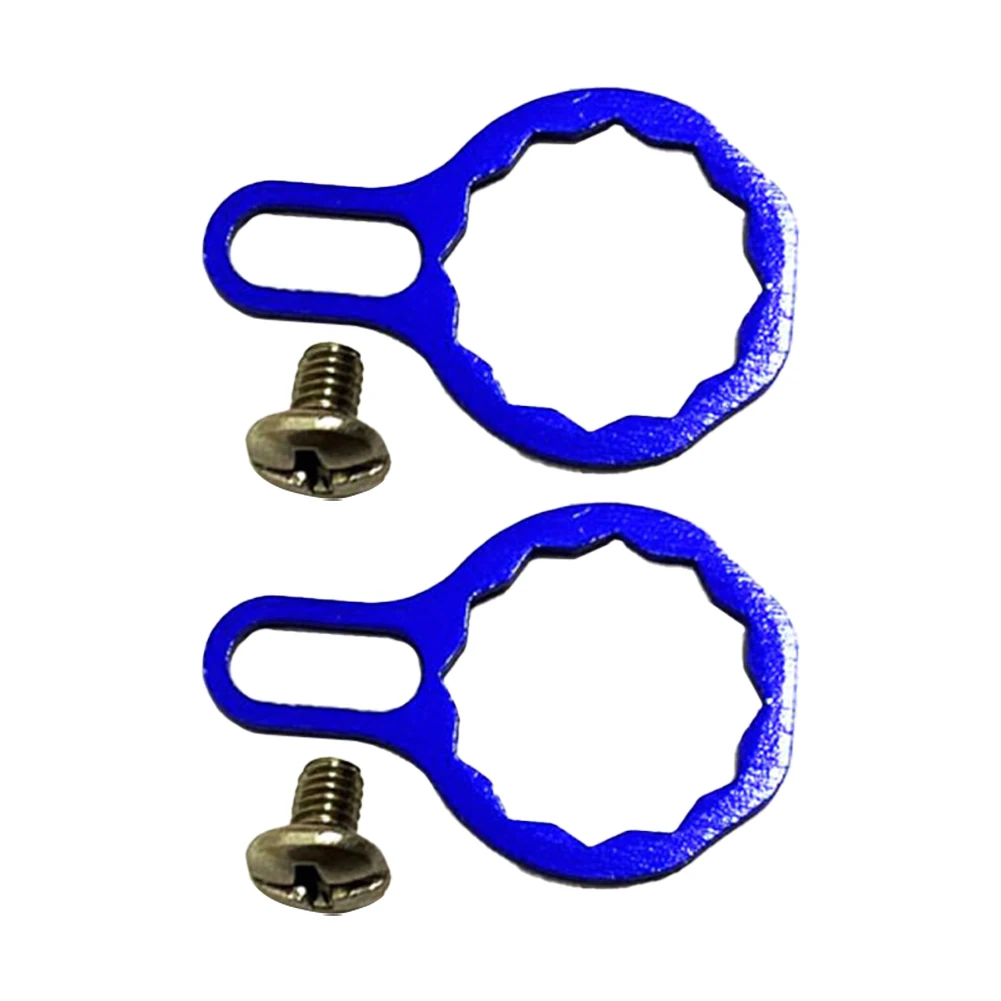 2 Stück Angelrollen-Sicherungsplatten-Schraubenmutter für A, D, S Marke P3 Angel-Tropfenrollen-Sicherungsplatten-Schraubenmutter – Detail 7