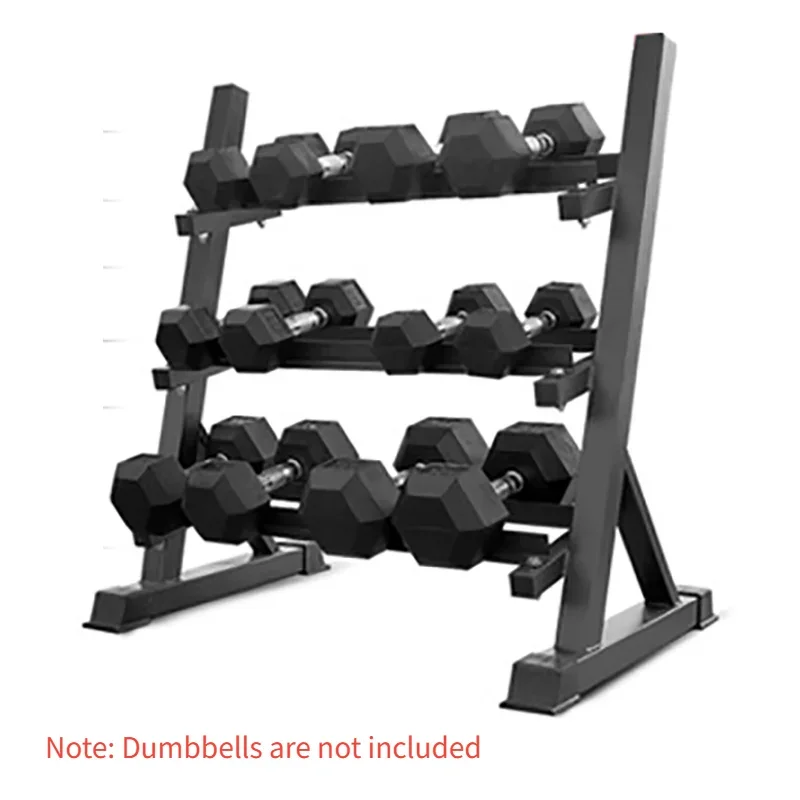 מעמד למשקולות עם ציפוי אלקטרופלטינג, מערכת שקיות גומי הקסגונלית למשקולות, ציוד כושר לסטודיו פרטי מסחרי XB