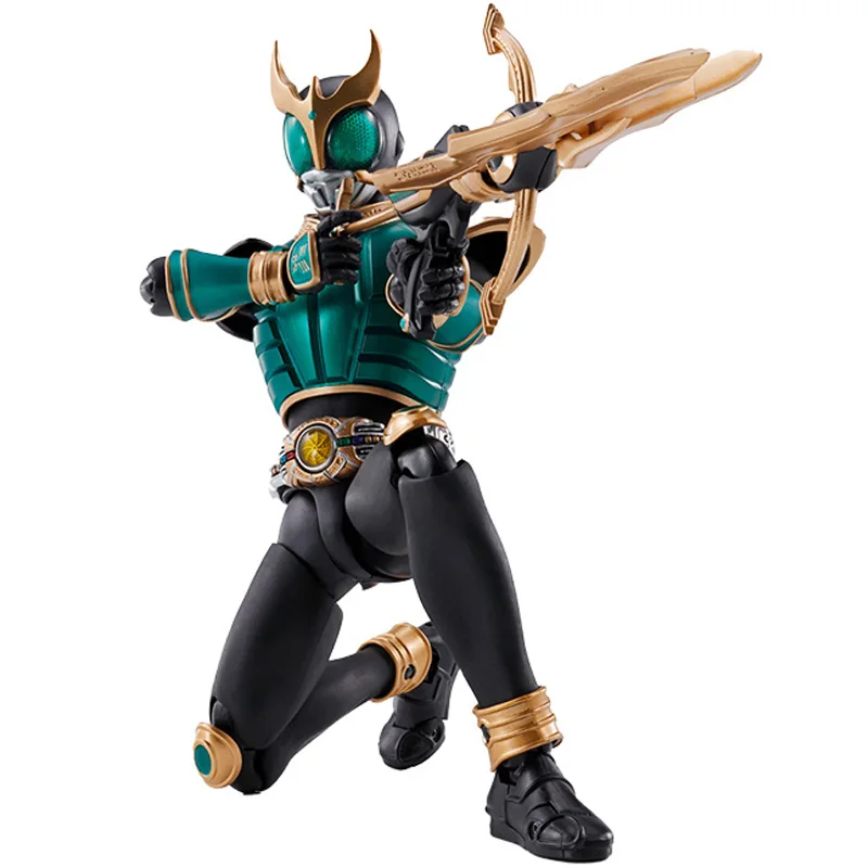 

In Stock Original BANDAI SPIRITS SHF S.H.Figuarts MASKED RIDER KUUGA RISING PEGASUS 14.5CM Collection Action Figure Toys Gifts