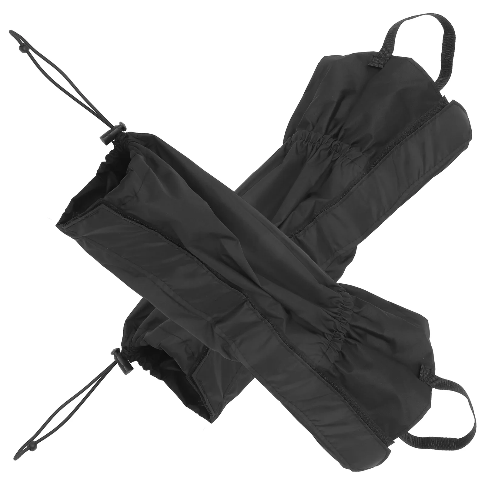 

Leg Gaiters Outdoor Calf Sleeve Camping Calf Gaiters Oxford Cloth Hiking Leg Gaiters Walking Backpacking Equipment Black