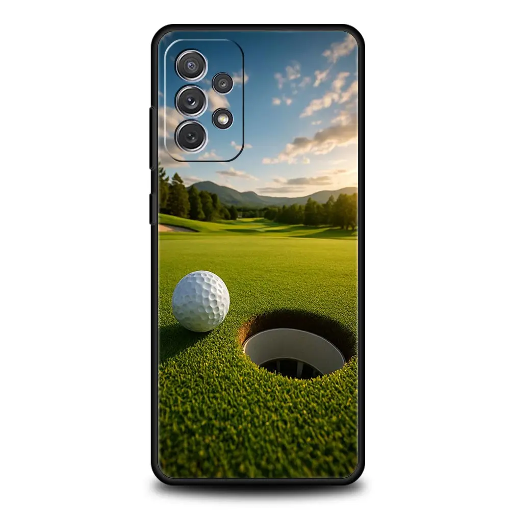 Modern Golf-Themed Smartphone Case - Sleek and Durable Design