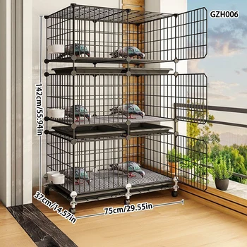Extra Large 3-Tier Pigeon Cage 1