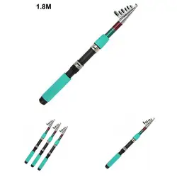 Modern Fishing Rod Compact Fiber-glass Universal Portable Telescopic Fishing Pole  Fishing Pole    Fishing Rod