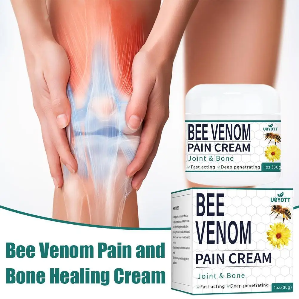 2pcs Beevenom Joint Cream Relieves Pain Hand Foot Plaster Joint Shoulder And Neck Pain Massage Care Cream