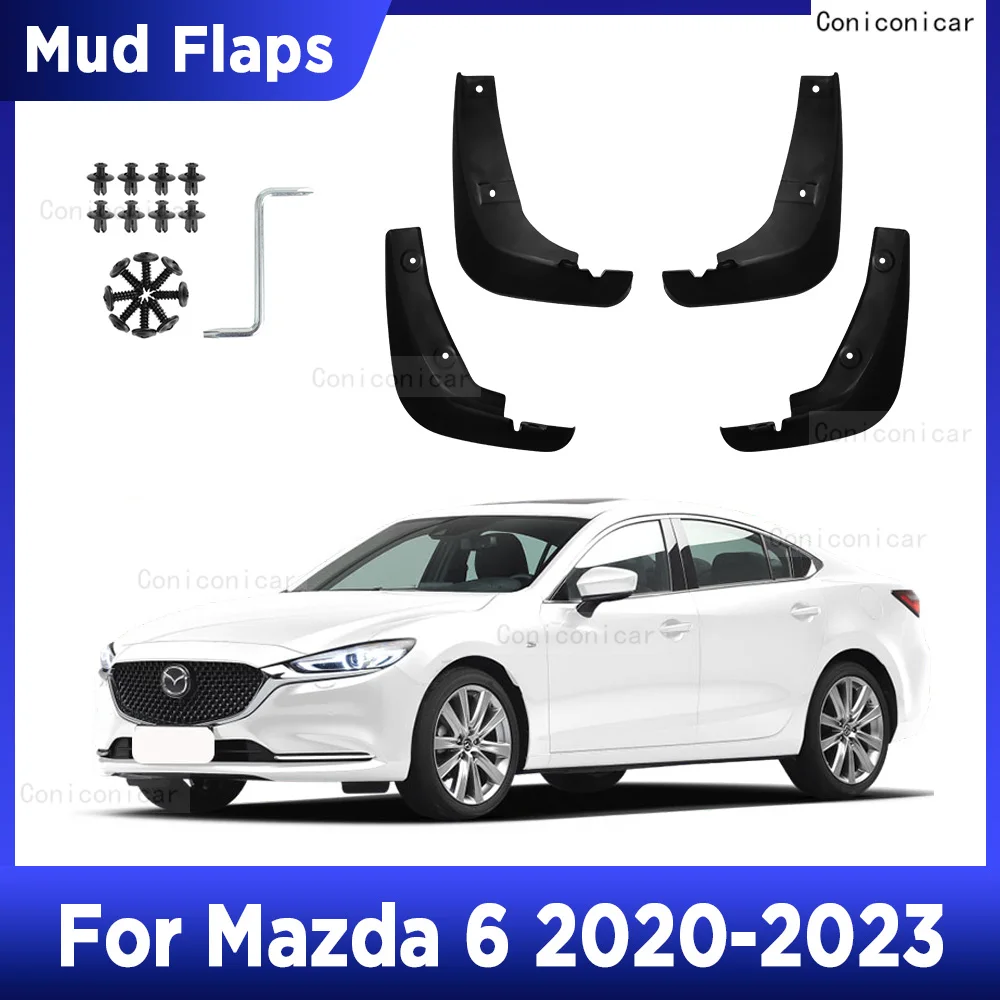 Mud Flaps Splash Guard Mudguards Front Rear Fender for MAZDA 6 Auto Styline Car Accessories