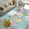 Funny Cat mofusand Floor Mat Nordic Style Home Doormat Bathroom-Toilet Mats Bedroom Hotel Decor Mat 4
