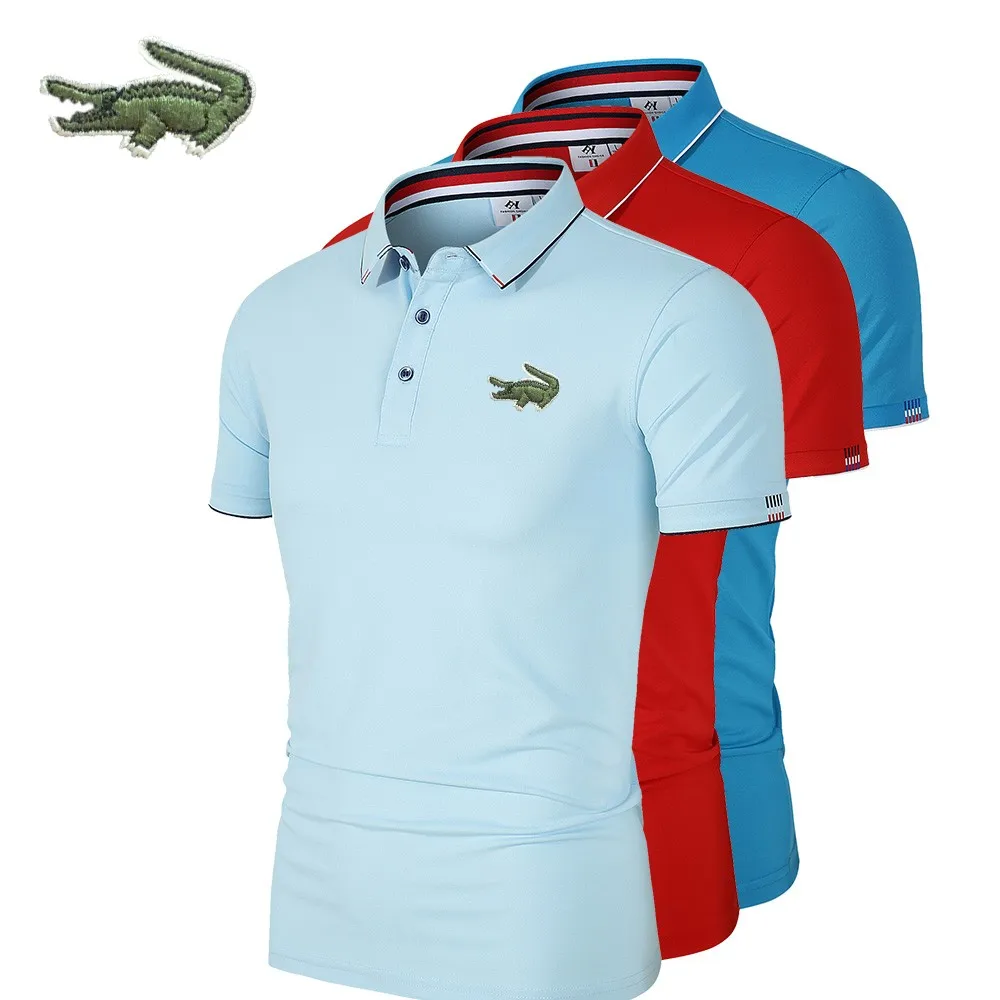 

Embroidery CARTELO Men's Polo Shirt Spring and Summer New Business Leisure High-Quality Lapel Polo Shirt for Man