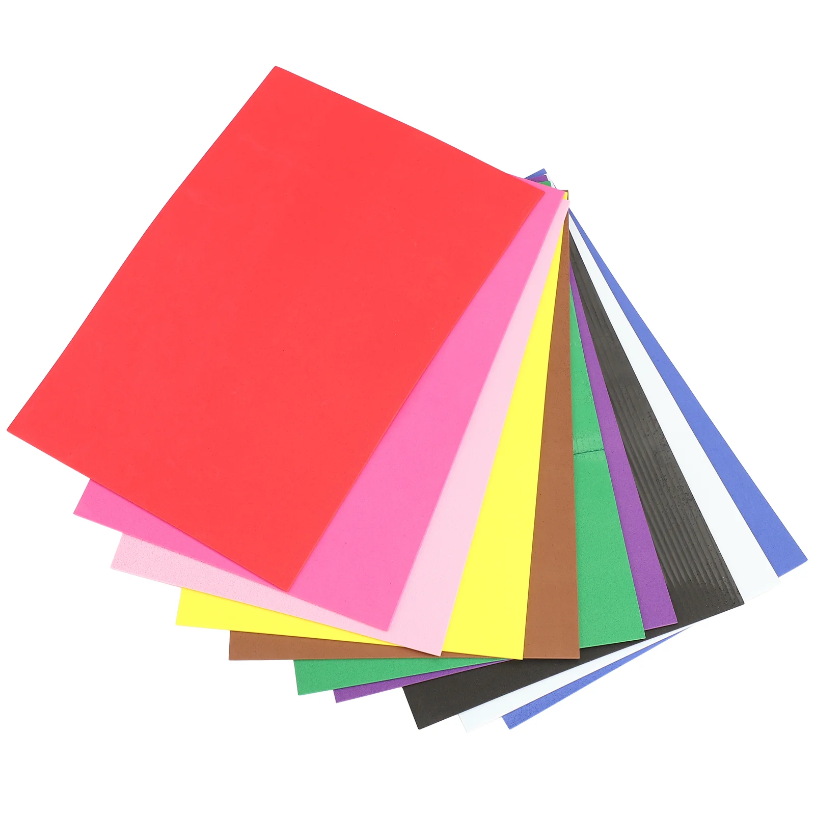 Papier mousse scintillant, multicolore, 21 x 29,5 cm, 10 feuilles