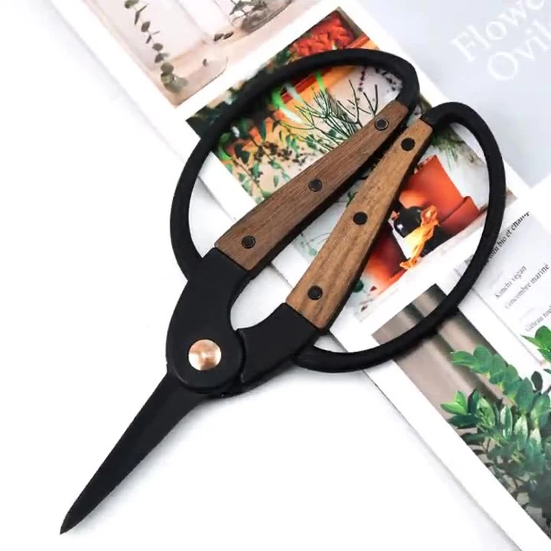 professional grade 170/210mm root pruning scissors 3cr13 stainless Steel bonsai tools for Garden Leaf Flowers household trimmer