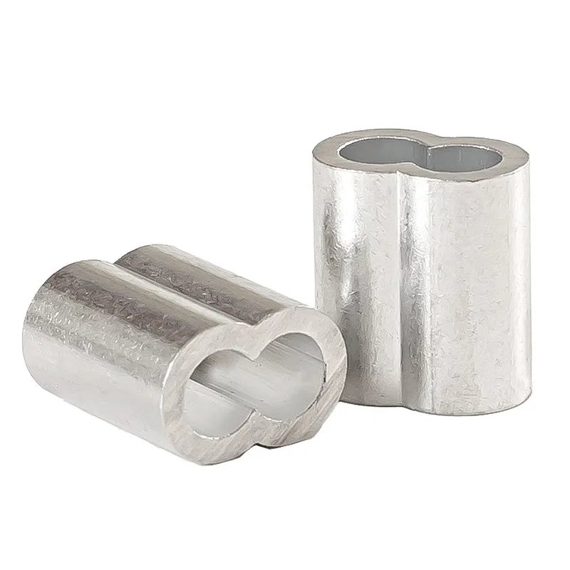 25 Manicotti In Alluminio Per Cavi - Diametro 6mm, Per Funi E Cavi - Foto 4
