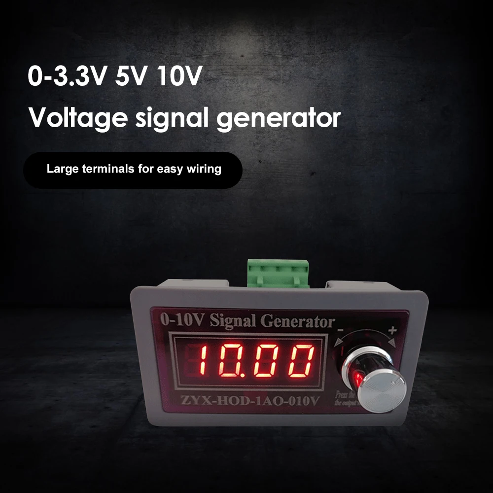 DC 12V 24V Signal Source Signal Generator Current Voltage Transmitter Calibrator Source 0-10V Constant Current Protection 6