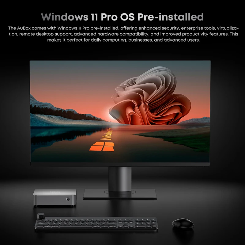 CHUWI AuBox AMD R7 8745HS/Intel i9-13900HK Mini PC 32GB 1TB SSD