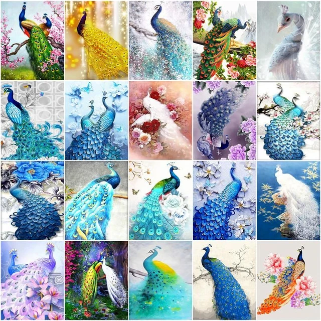 5D DIY Animal Diamond Painting Peacock Parrot Animal Full Round Diamond  Embroidery Mosaic Cross Stitch Kit Home Decor Gifts - AliExpress