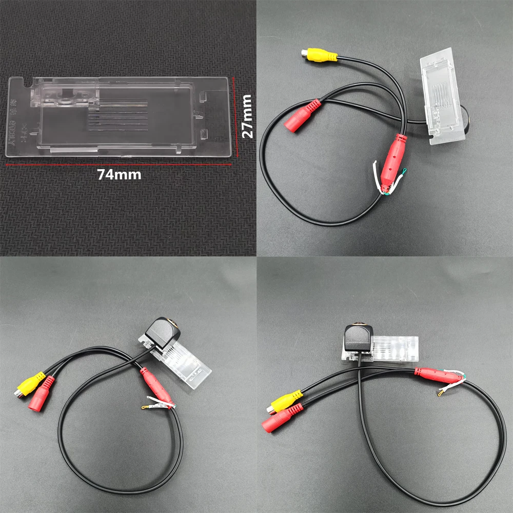 170도 AHD 1080P CVBS 차량 후방 카메라 (메르세데스-벤츠 스마트/르노 카자르 클리오 콜레오스 삼성 QM6 트랙/룰러 NTSC용)