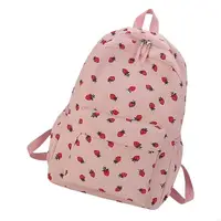 Strawberry Backpack Student School Backpack Laptop Backpack for Woman Teens 2