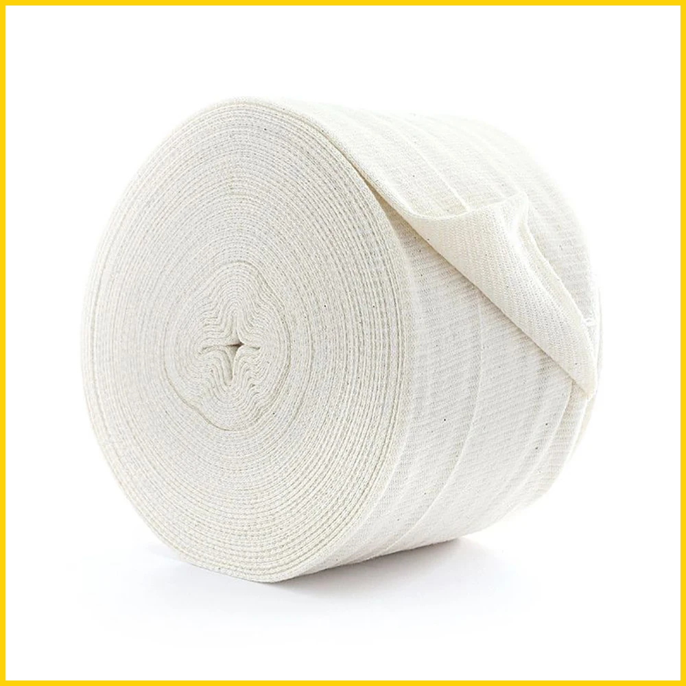 1m Pet Dog Cat Canine Feline Pure Cotton Plaster Socks Limbs Polymer Bandage LinerTubular Sterilization Surgical Gown Elastic
