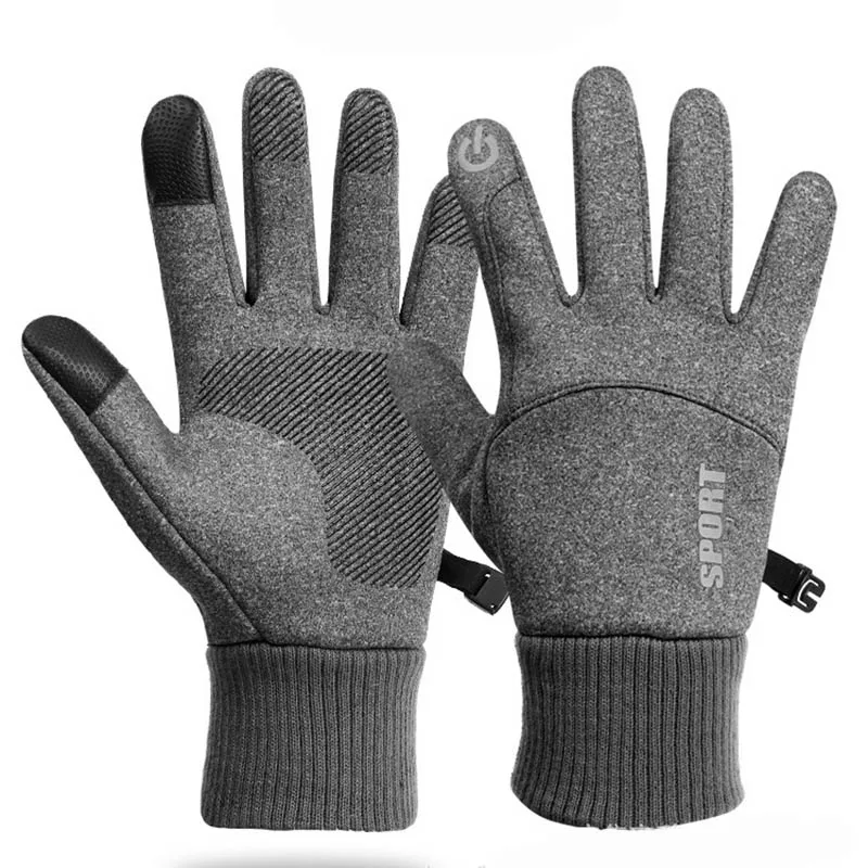 Winter Waterproof Touchscreen Windproof Non-Slip Warm Sports Gloves