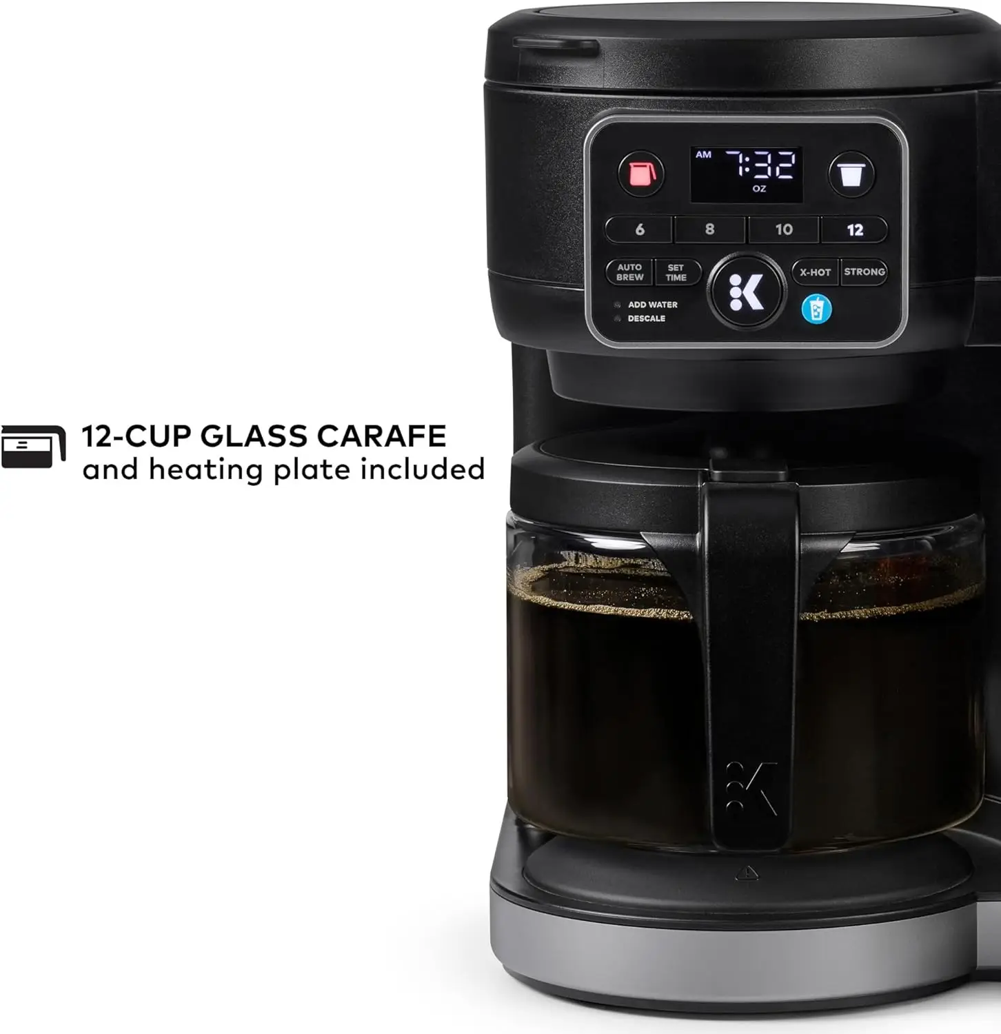 K-Duo Hot & Iced Single Serve & Carafe Coffee Maker, MultiStream Technology, 72oz Reservoir (Gen 2)