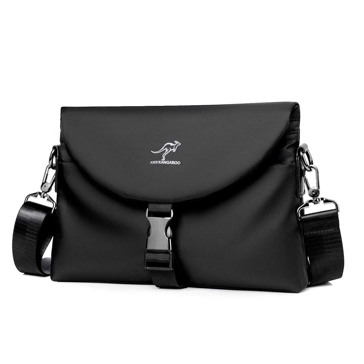 QINNXER Crossbody men's casual sports backpack cycling chest bag messenger bag trendy label small hanging Men's one shoulder bag