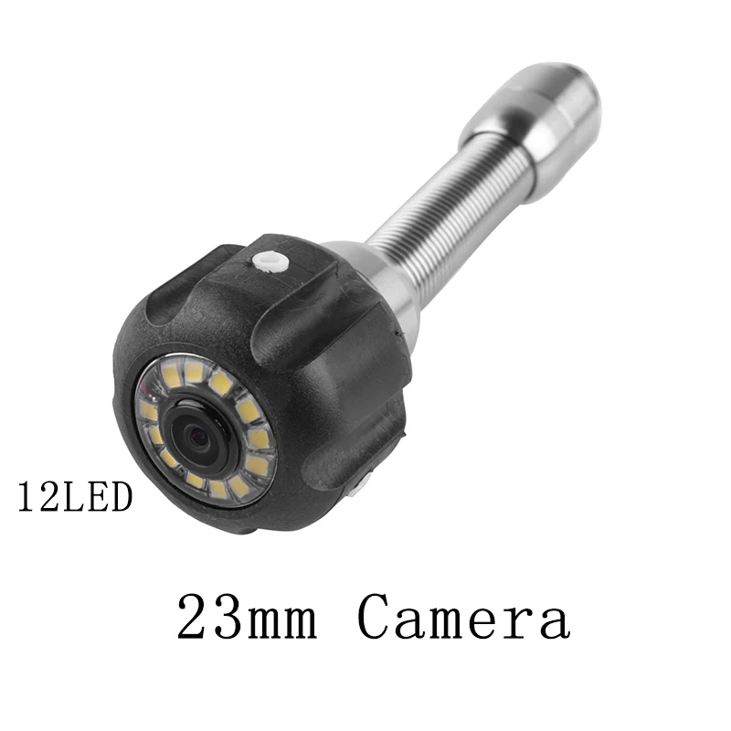 17-23mm Pipeline Inspection with 6/12Pcs Led Lights Drain Pipe Sewer Snake Video Camera Head Wall Inspection Camera Replace He inspection camera,mini endoscope camera