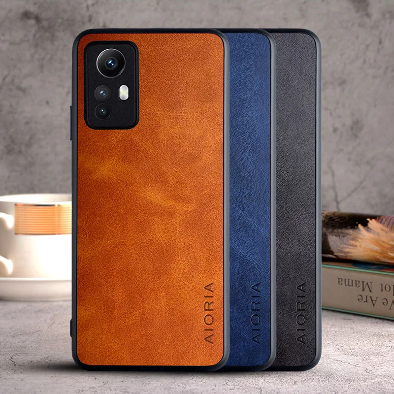 Luxury Vintage Leather Skin Case - Elegant Protective Cover