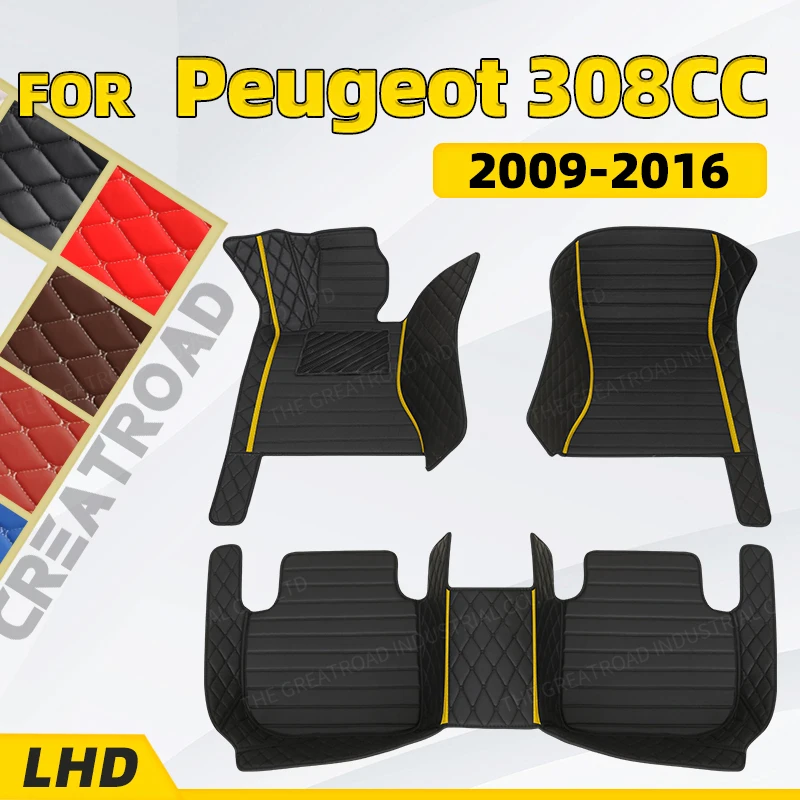 

Автомобильные коврики для Peugeot 308CC 2009 2010 2011 2012 2013 2014 2015 2016