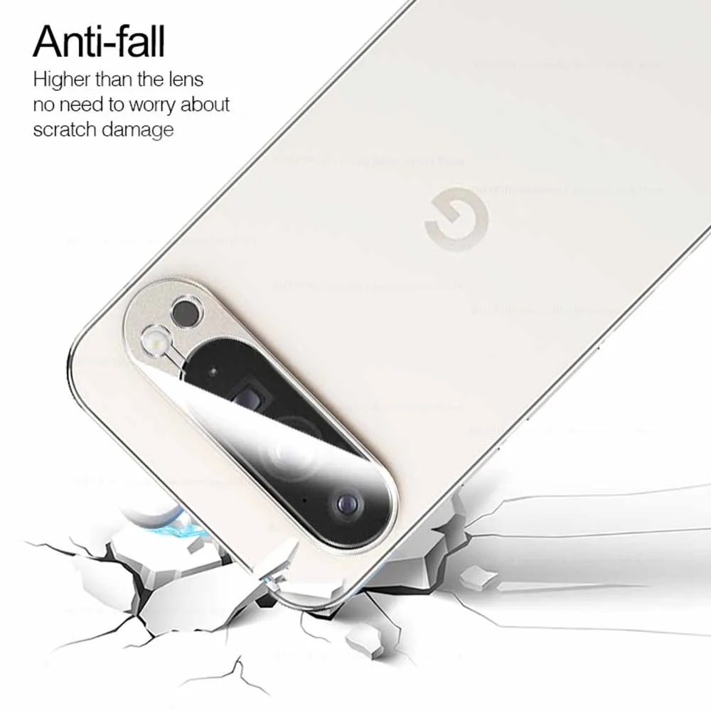 Premium 3D Curved Camera Lens Protector - Tempered Glass Cover (1-3 Pack)