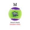Pet Dog Squeaky Tennis Ball Interactive Dog Toys High Bounce Sound Rubber Ball  for Dogs Training Outdoor Play Ball Puppy Gift 3