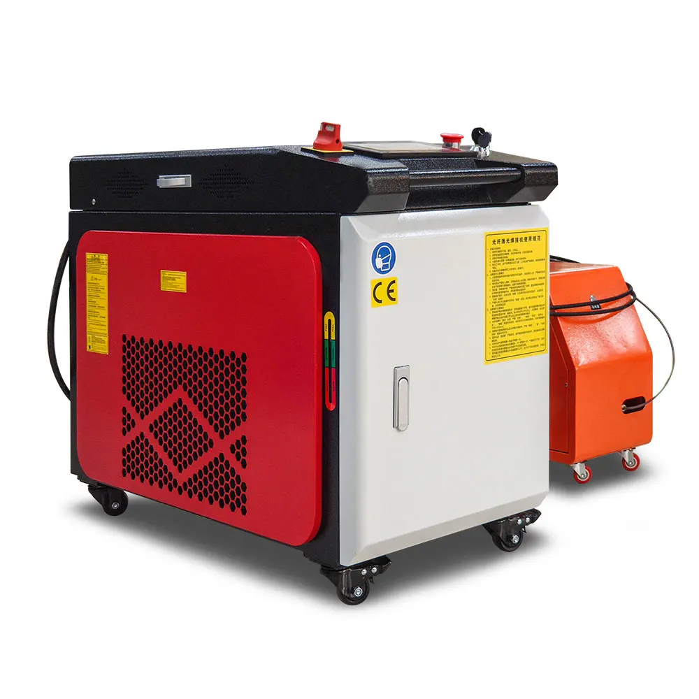 2024  Hot Sell Handheld Laser Welding 1500w Stainless Steel Carbon Steel Aluminum Steel Free Operation Good Price 4