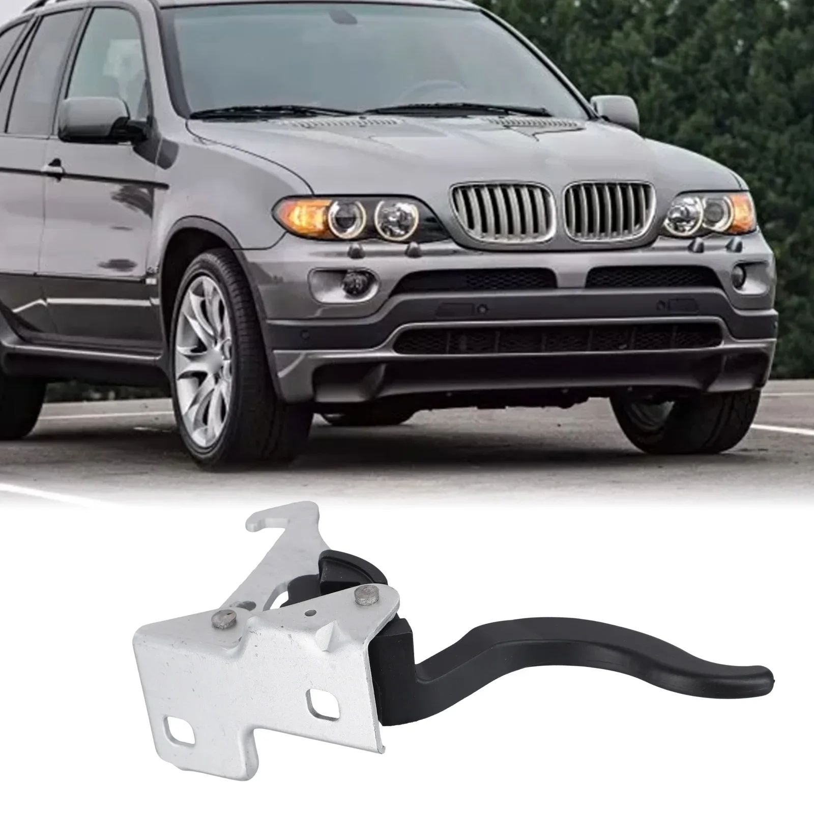 BMW E53 2000-2006용 교체용 후드 안전 잠금장치 엔진 리드 래치 훅 OE..