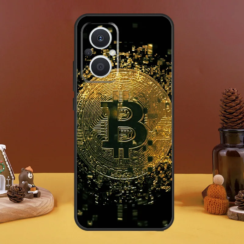 Premium Bitcoin Design Phone Case - Sleek Cryptocurrency-Themed Protective Cover