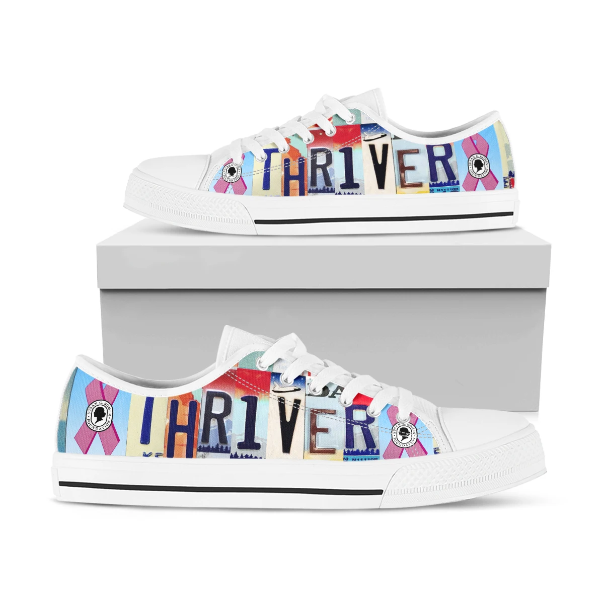 License Plate Thriver Hot Women Canvas Shoes Breathable Comfortable Fashion Flat Casual Sneakers Spring Autumn Shoes