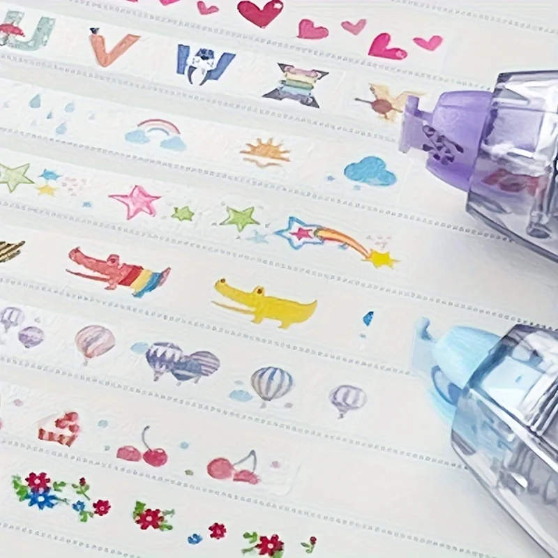 1pc Mechanical Design Correction Tape for Decorating Diaries and School Supplies correction tape