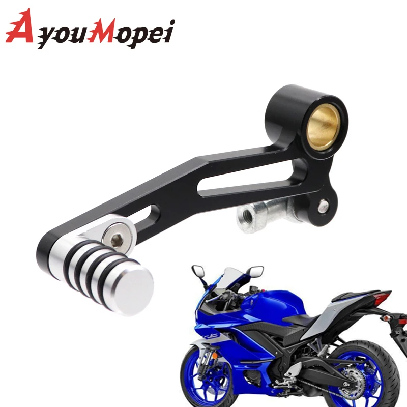 

Shifter Pedal Gear Shift Lever For YAMAHA MT03 MT25 YZF R3 R25 2015-2024 MT 03 Motorcycle Accessories Adjustable Left Foot Peg