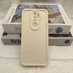 Luxury Candy Matte Soft Cover Phone Case - Anti - Fall Prevention for OPPO A11x (TY white)