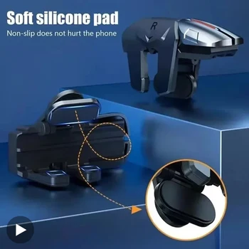 Trigger mobile Pubg Controllo del telefono cellulare per Android IOS Gamepad Joystick Controller Game Pad Accessori da gioco L1 R1 Cellulare