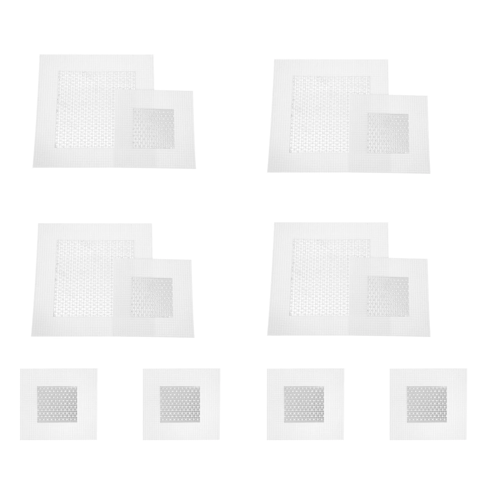 

12 Pcs Light Covers Wall Repair Patch Pastes Drywall Kit Hole Patches Ceiling Fan