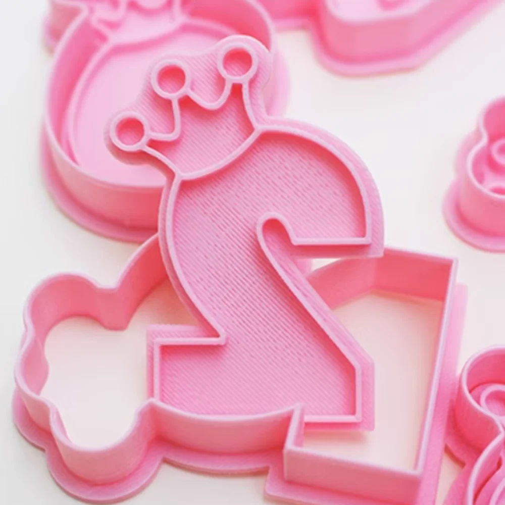 Cartoon Birthday Crown Numbers Cookie Mold 3D Stereoscopic Pressing Cookie Baking Tools baking mold,cookie mould,cookie printing mold,cookie maker press kit