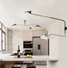 Industrial Dawn Spider Serge Mouille Wall Lamp with Swtich LED Designer Adjustable Swing Arm Wall Mounted Art Decor Home Loft 4