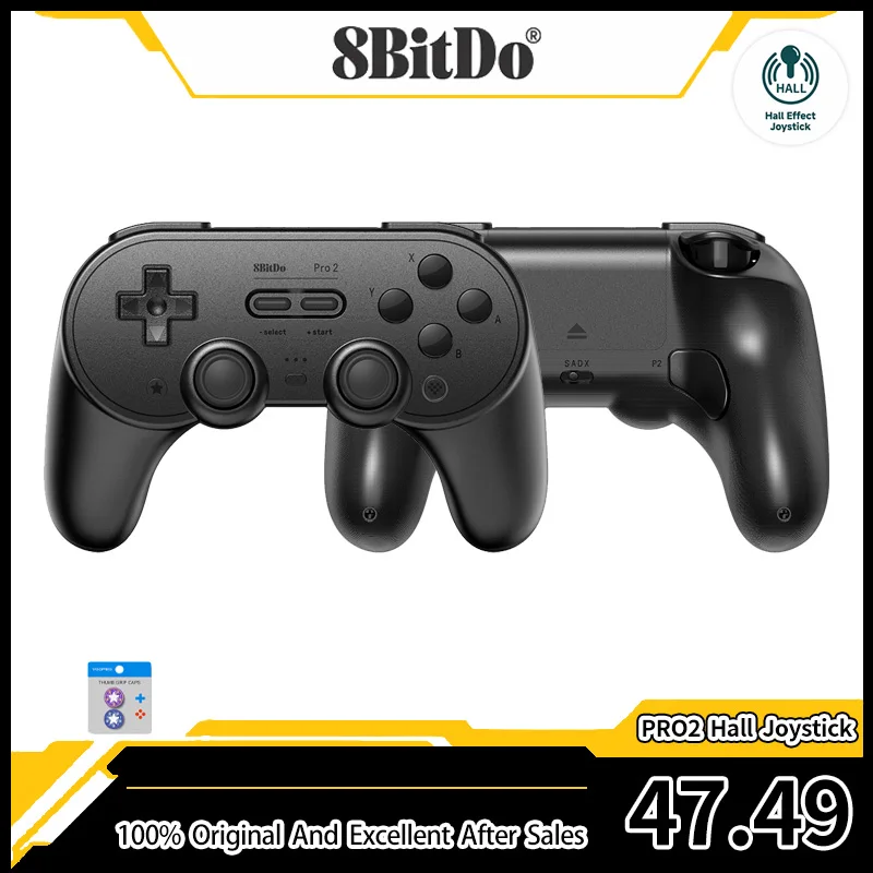 

8Bitdo Pro2 Wireless Bluetooth Gamepad With Hall Joystick Support For Nintendo Switch/Oled Win10/11 Apple Android Gamepad