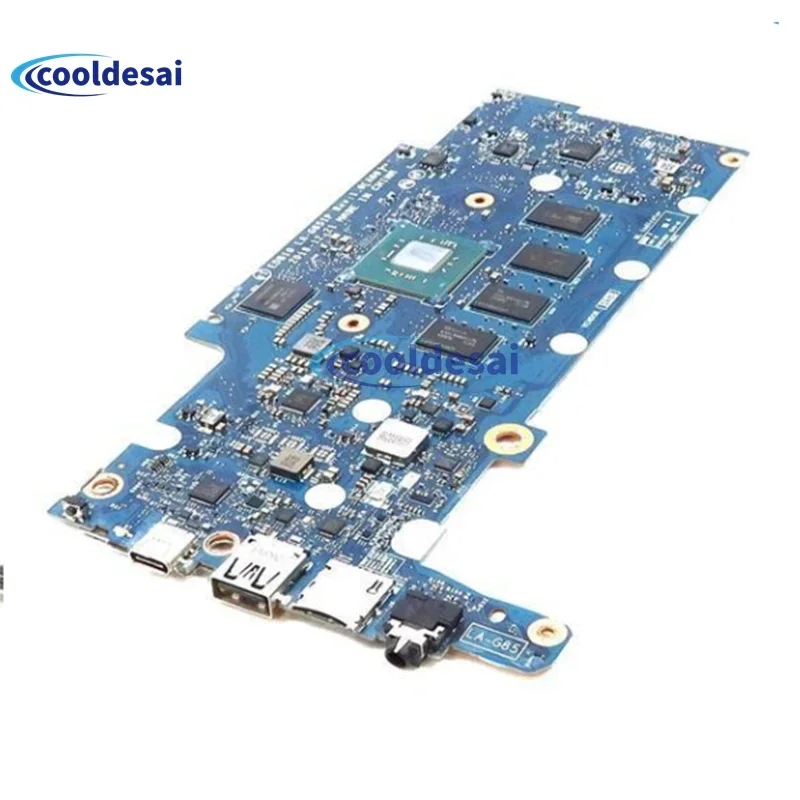 

Original For Dell Chromebook 3100 Motherboard P/N: H9PRR DC8GK LA-G851P REV:A00 CPU SRET1 N4000 4G 16G Tested OK