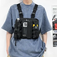 Tactical Chest Rig Bag Hip Hop Streetwear Vest Bag Unisex Chest Pack Adjustable prethoracic Bags man Outdoor sport Vest backpack