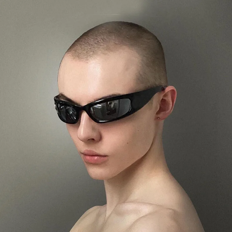 Rectangular Sunglasses For Men And Women Vintage Uv400 Sun Glasses_voghion.com