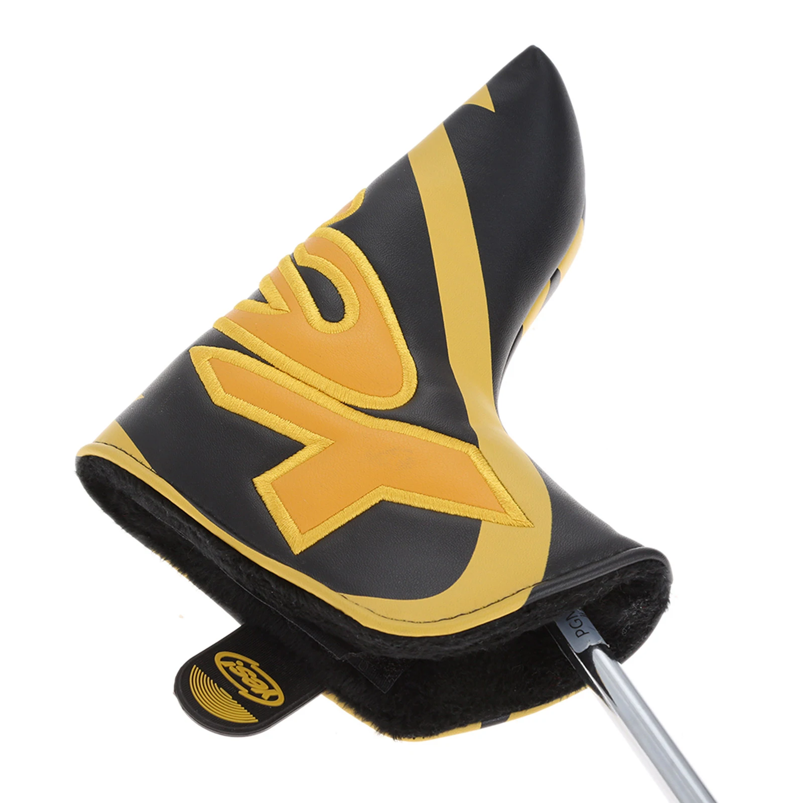 Description Picture 5 of itemPU Golf Club Heads Headcover Protection Covers Yes-Printed Embroidery Golf Putter Head Cover Fit All Blade/ Anser Style Putters