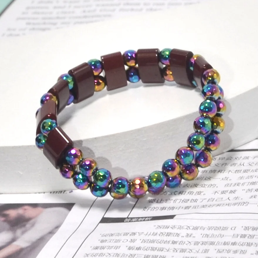 Magnetic Black Stone Slimming Bracelet 3