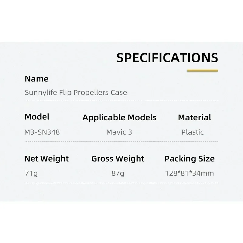 Mavic 3 Pro 프로펠러 블레이드 보관 상자 9453F 날개 압력 방지 보호 상자