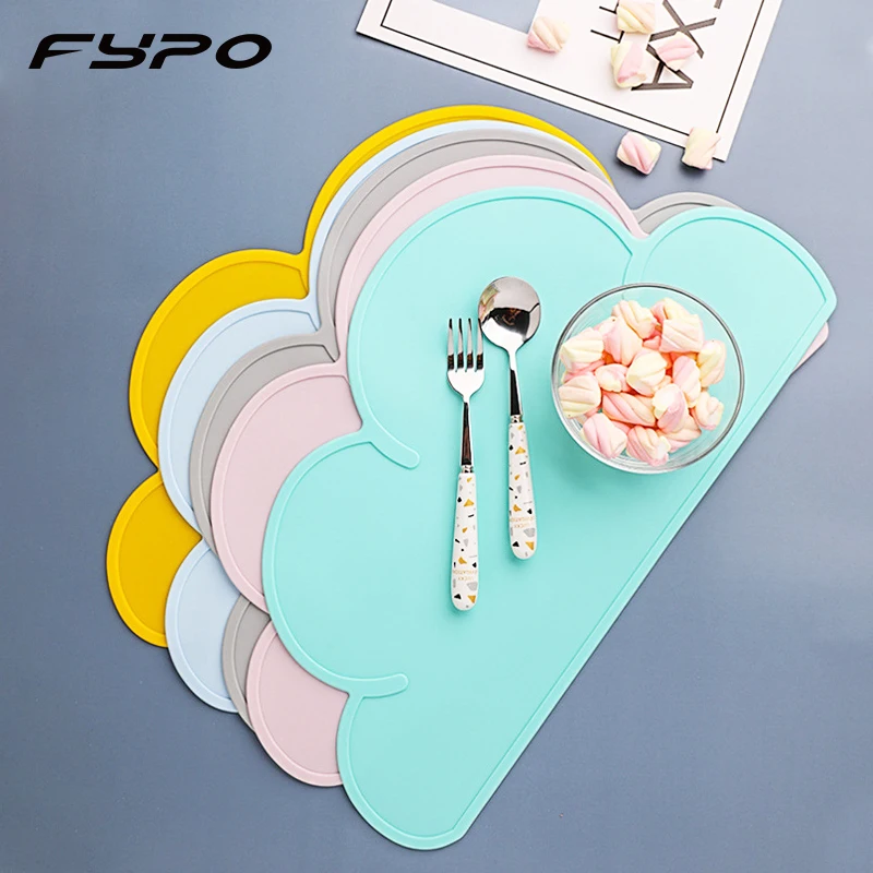 Table Placemats Silicone Cloud  Kid Cloud Silicone Table Mats - Placemat  Shape - Aliexpress