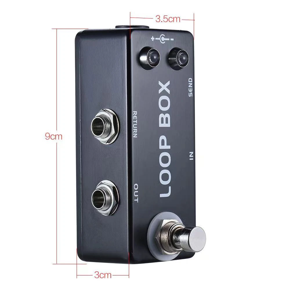 Mosky loop box Bass Guitar Looper Mini Guitar Effect Pedal Selection Effect Processor Pedais De Guitarra Stage Audio guitar effect pedal