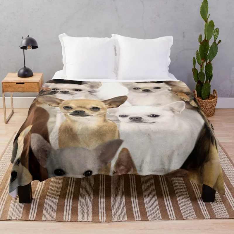 

C-hihuahuas Throw Blanket for sofa bedding blankets